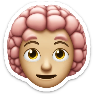 brain can't hear sticker