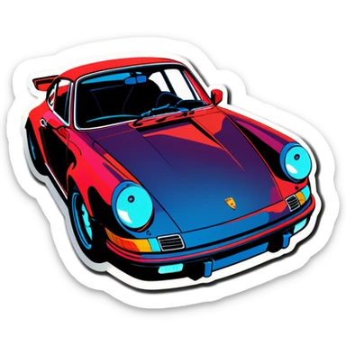 Porsche Carrera sticker