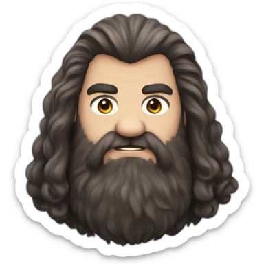 Hagrid sticker