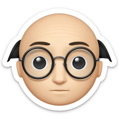 Harry Potter glasses with the scar and without the face  sticker