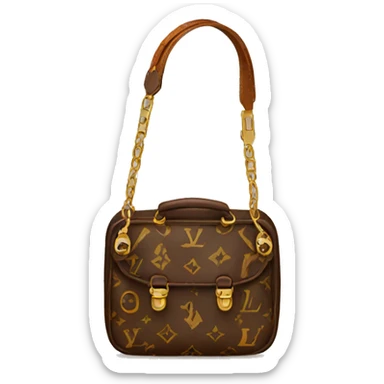 LV bag sticker
