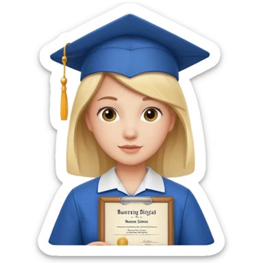 Bachelor degree in nursing sticker