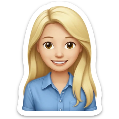 blonde long hair dog with shirt sticker