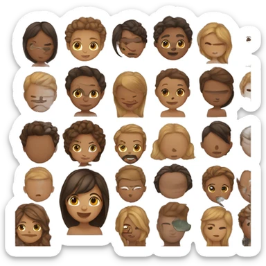 ethnic categories sticker