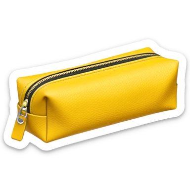 yellow Pencil Case sticker
