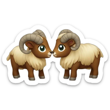 ram with sita sticker