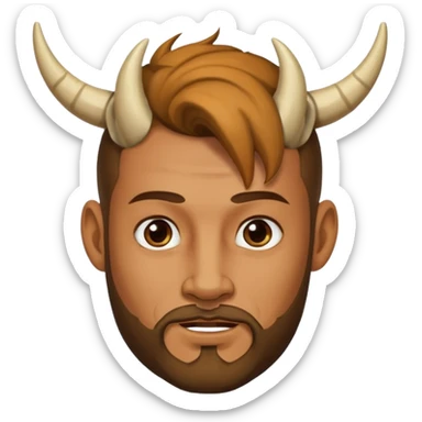 Ange diabolique homme sticker