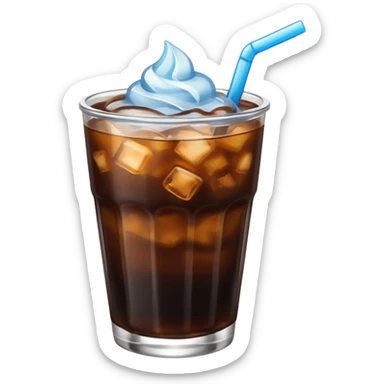 ice americano sticker
