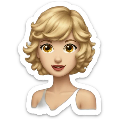 Taylor Swift lover album sticker