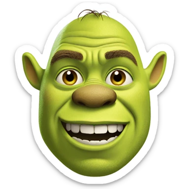 Shrek sticker