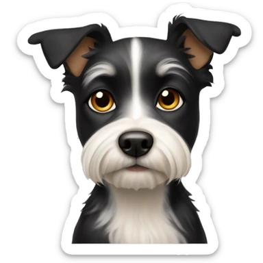 Little York shire terrier boy sticker
