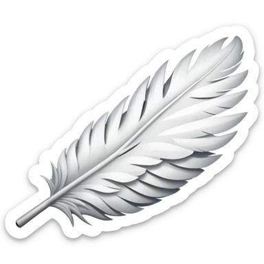 Left side wing, 🪽 sticker