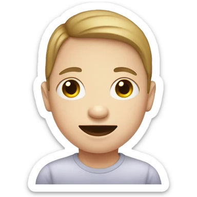 A person with Down syndrome  sticker