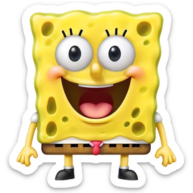 SpongeBob  sticker