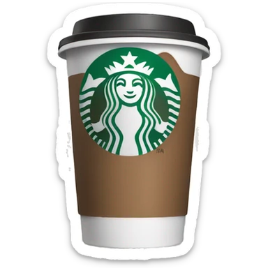 Starbucks coffee sticker