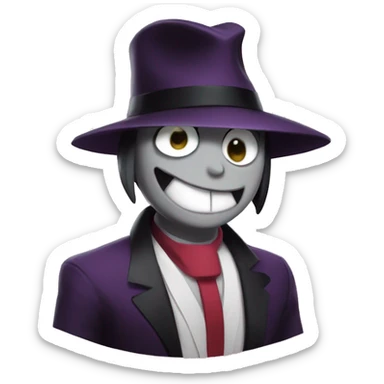 Vaggie from Hazbin hotel  sticker