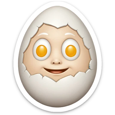 Humpty dumpty sticker