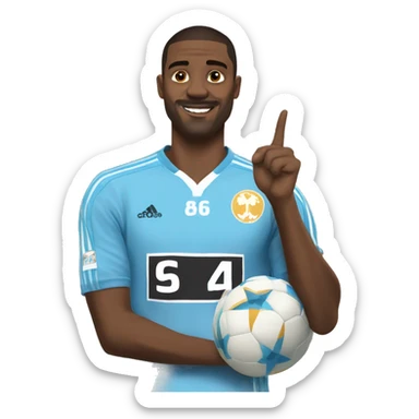 Olympique de Marseille sticker