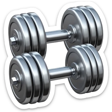 Dumbbells sticker