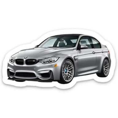 BMW M3 best view sticker
