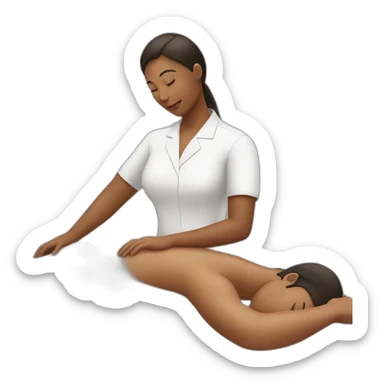 massage sticker
