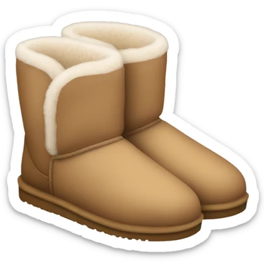 UGG slippers  sticker