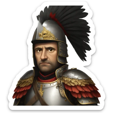 Winged hussar  sticker