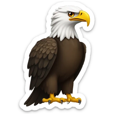 Albanian eagle sticker