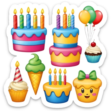 Happy birthday stickers  sticker