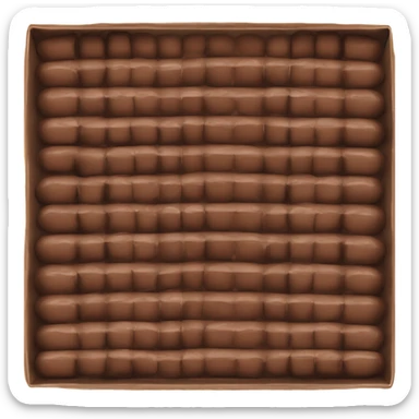 box of chocolate bonbons sticker