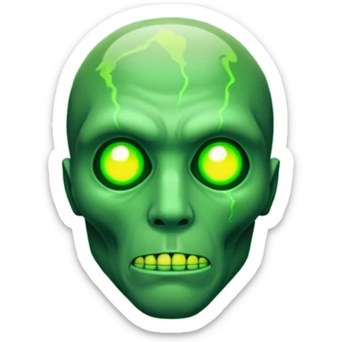 Igor is radioactive sticker
