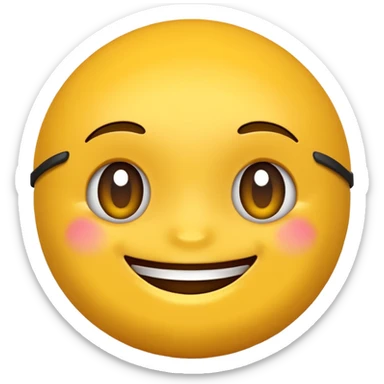 A emoji on the process of pls donate raise Roblox  sticker