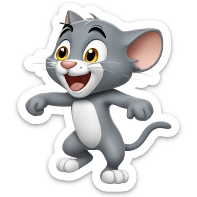tom & jerry sticker