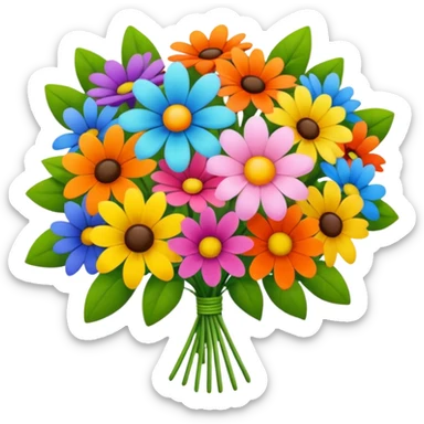 BUQUE DE FLORES sticker