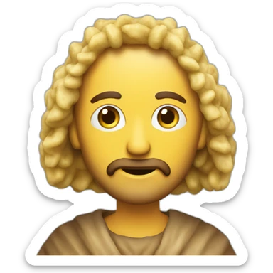 jésus qui mange un tacos sticker