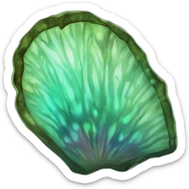 paua shell new zealand sticker