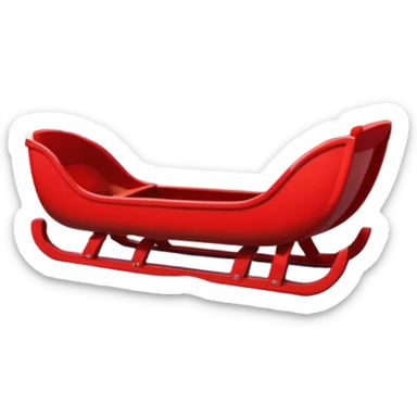 navidad trineo  sticker