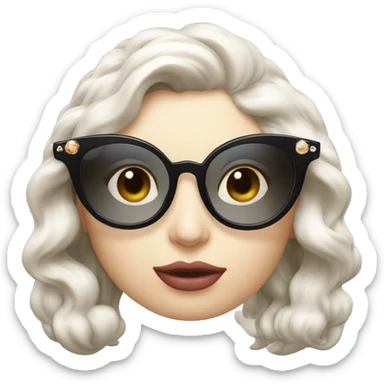 miu miu glasses  sticker