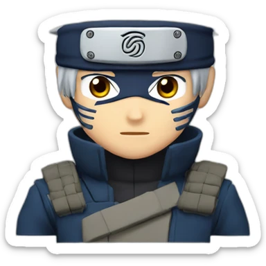 kakashi sensei sticker