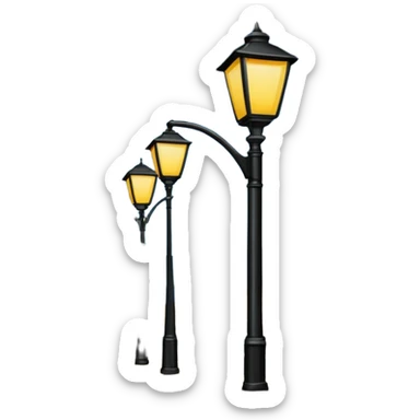 streetlights, US sticker