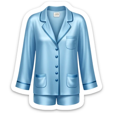 silk link pajamas  sticker