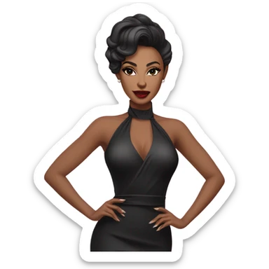 Femme fatale sticker