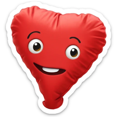 red whoopee cushion sticker