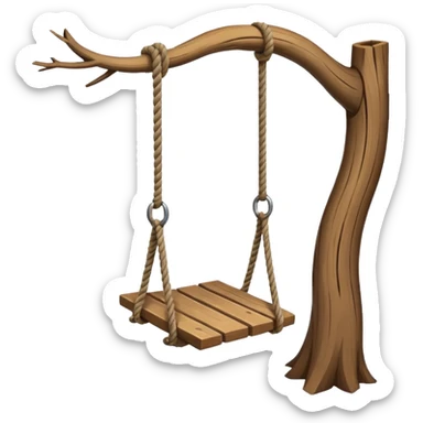 Rope Swing sticker