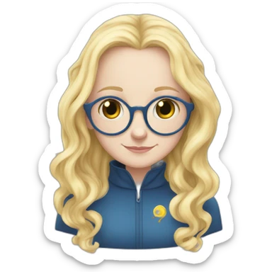 Luna Lovegood et ses lorgnospectres sticker