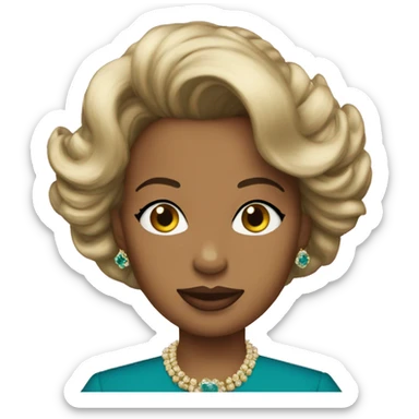 Chantal Biya sticker