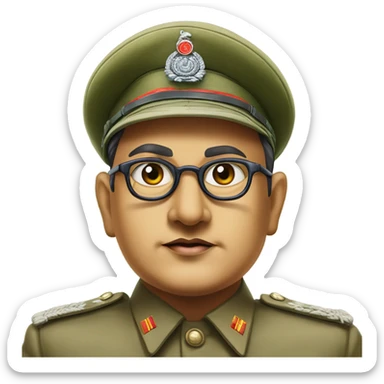 netaji subhash chandra bose sticker