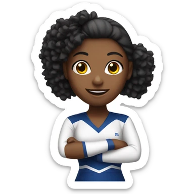 Cheerleader  sticker