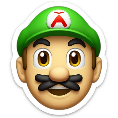 Mario.exe sticker