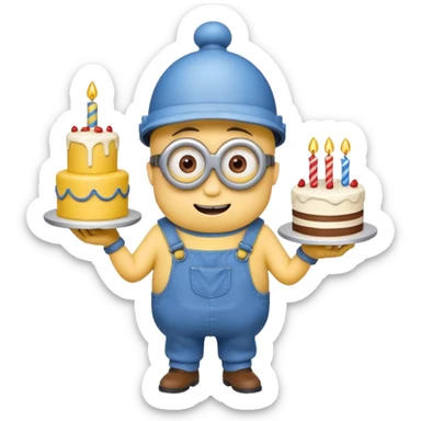 Minion🍪🎂 sticker